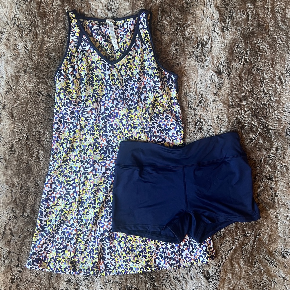 Fila Backspin Dress with Matching Shorts